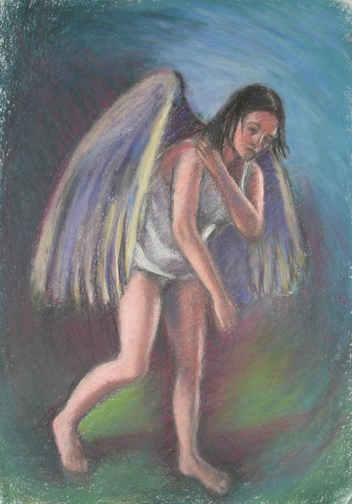 Mary Byrne, Daedalus The Weight of Wings,    reasonably priced original art
